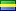 bandera de Gabón