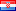 bandera de Croacia