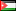 bandera de Jordania